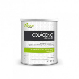 Colágeno Hidrolizado Sabor Neutro 300 g B-Green