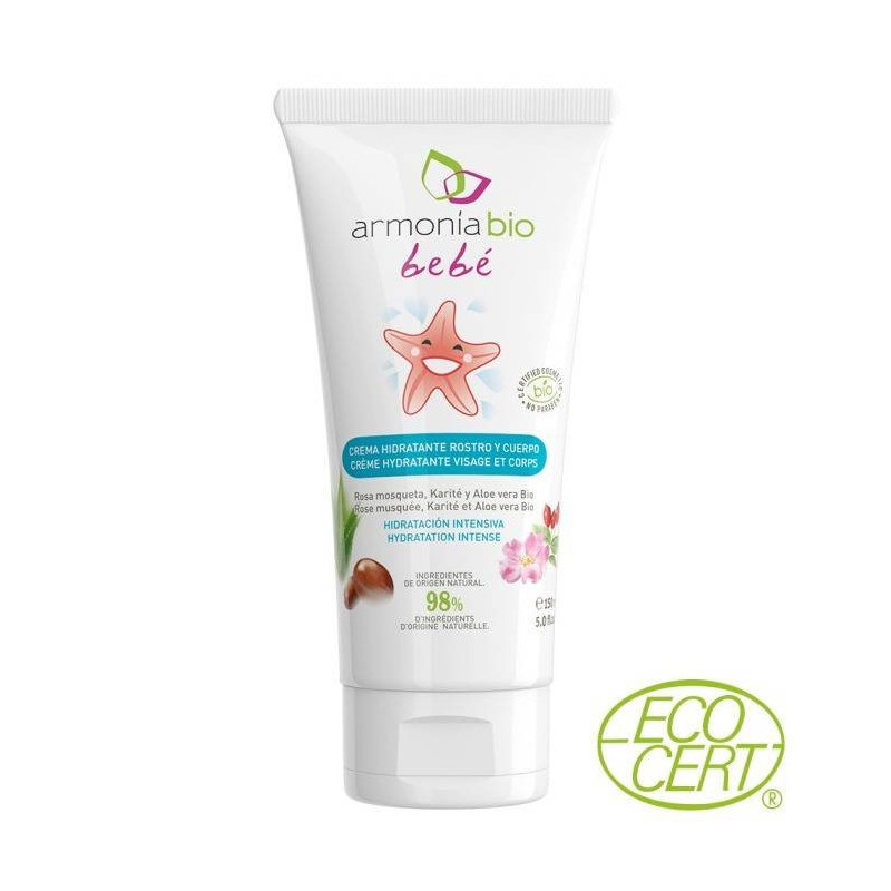 Crema Bebé Hidratante Cara y Cuerpo Bio 150 ml Armonia