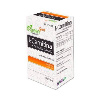 L-carnitina + Piruvato Cálcico 40 Cápsulas B-Green