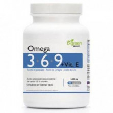 Omega 3-6-9 + Vitamina E 48 Cápsulas B-Green