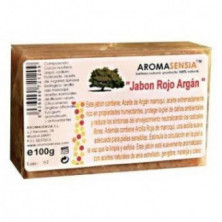 Jabon De Argan Con Arcilla Rojo 100 gr Aromasensia