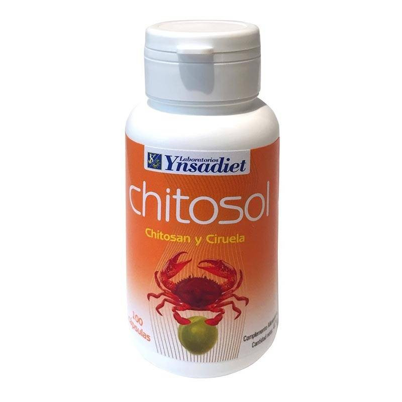 Chitosol Chitosan y Ciruela 100 Cápsulas Ynsadiet