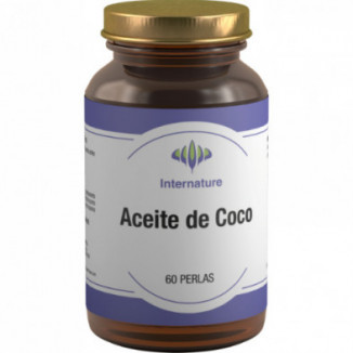 Aceite de Coco 60 Perlas Internature