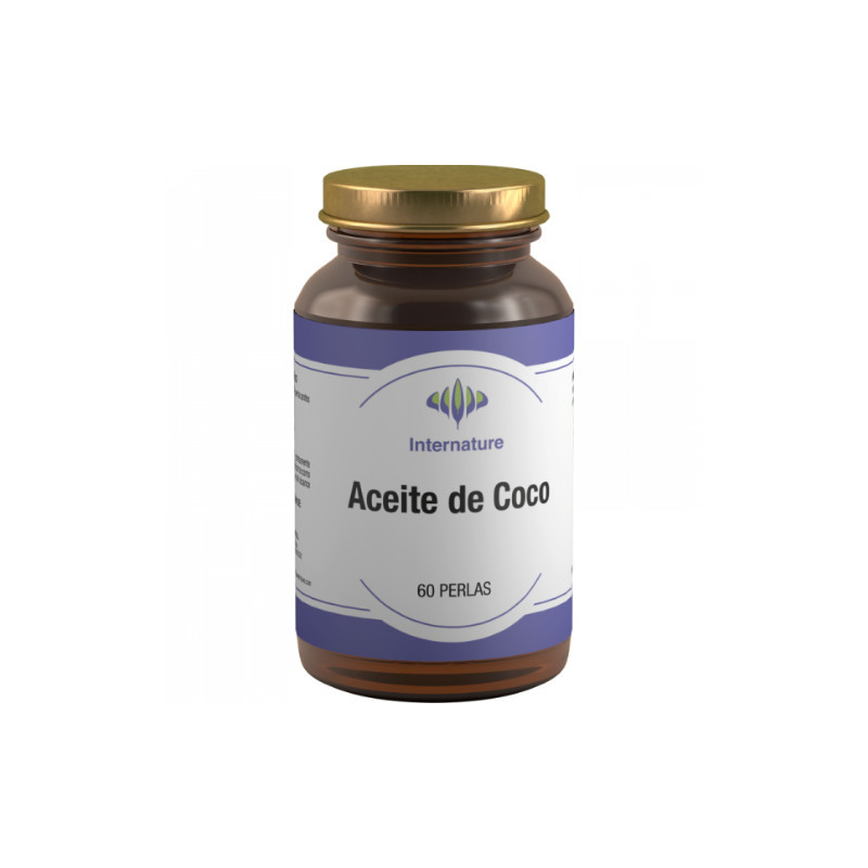 Aceite de Coco 60 Perlas Internature