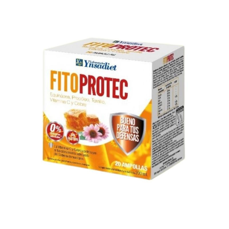 Complemento Alimenticio Fitoprotec 20 Ampollas Ynsadiet