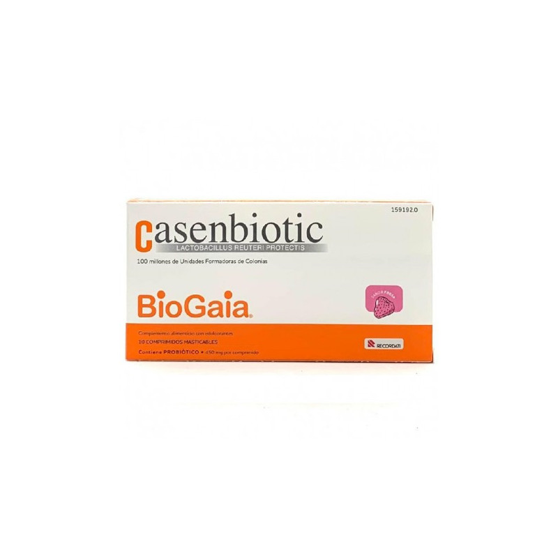 Casenbiotic 10 Comprimidos Sabor Fresa