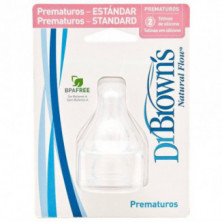 Tetinas Dr. Brown's Estandar (2uds) Prematuro