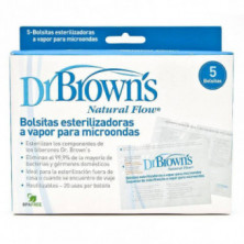 Bolsa para Esterilización en microondas Dr. Brown's (5uds)