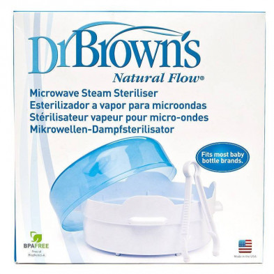 Esterilizador Vapor Microondas Azul Dr. Brown's