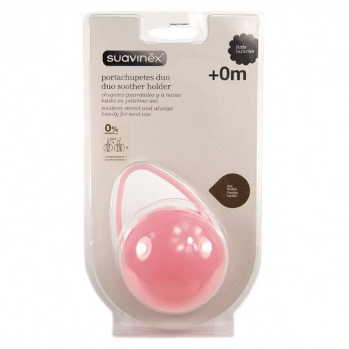 Suavinex Portachupetes Duo +0m