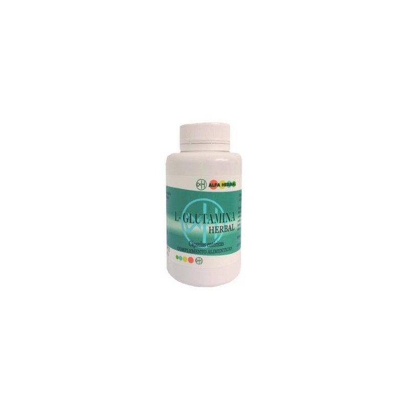 L-Glutamina Herbal 120 Cápsulas Alfa Herbal