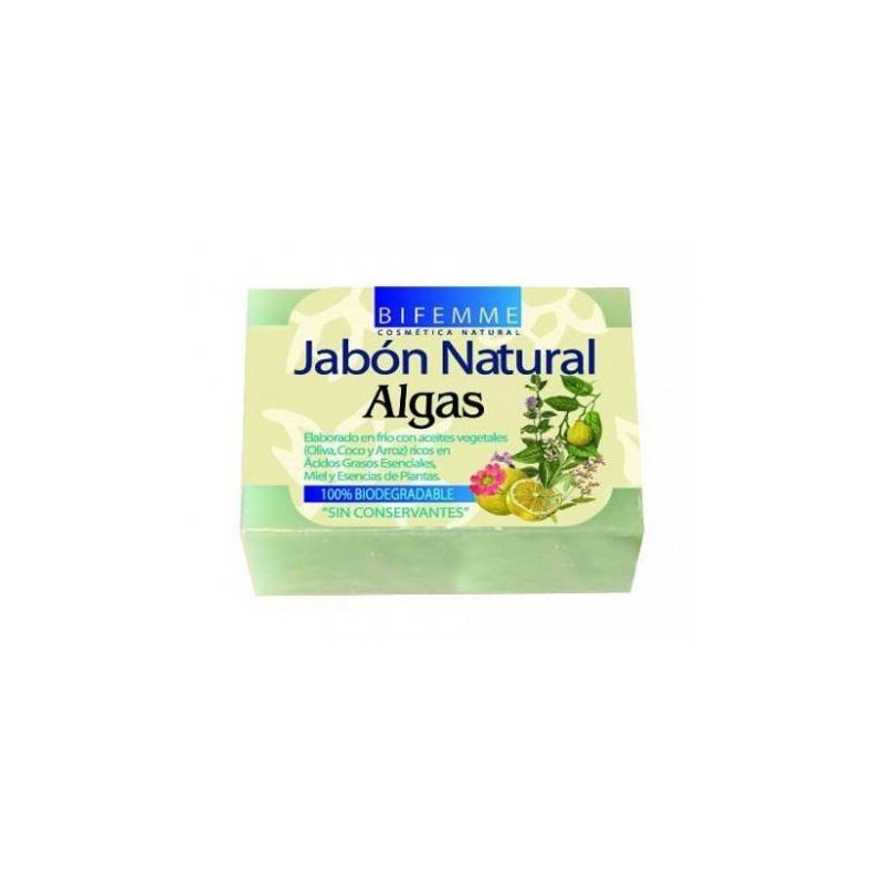 Jabón Natural de Algas 100 g Bifemme