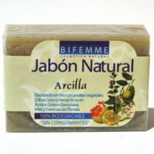 Jabón Natural de Arcilla 100 g Bifemme