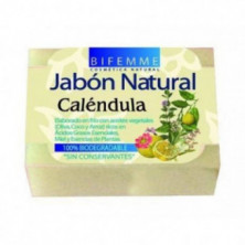 Jabón Natural de Caléndula 100 g Bifemme