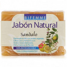 Jabón Natural de Sandalo 100 g Bifemme