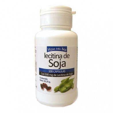 Lecitina de Soja 500 mg 100 Perlas Hijas Del Sol