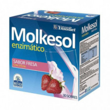 Molkesol Enzimático Sabor Fresa 30 Sobres Ynsadiet