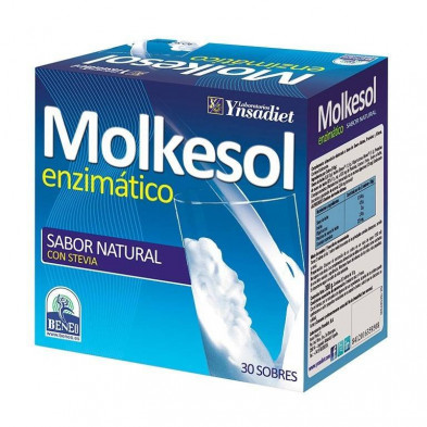 Molkesol Enzimático Sabor Natural 30 Sobres Ynsadiet