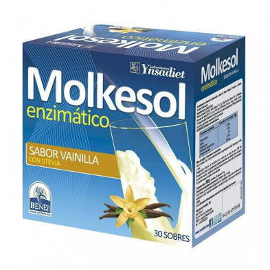 Molkesol Enzimático Sabor Vainilla 30 Sobres Ynsadiet