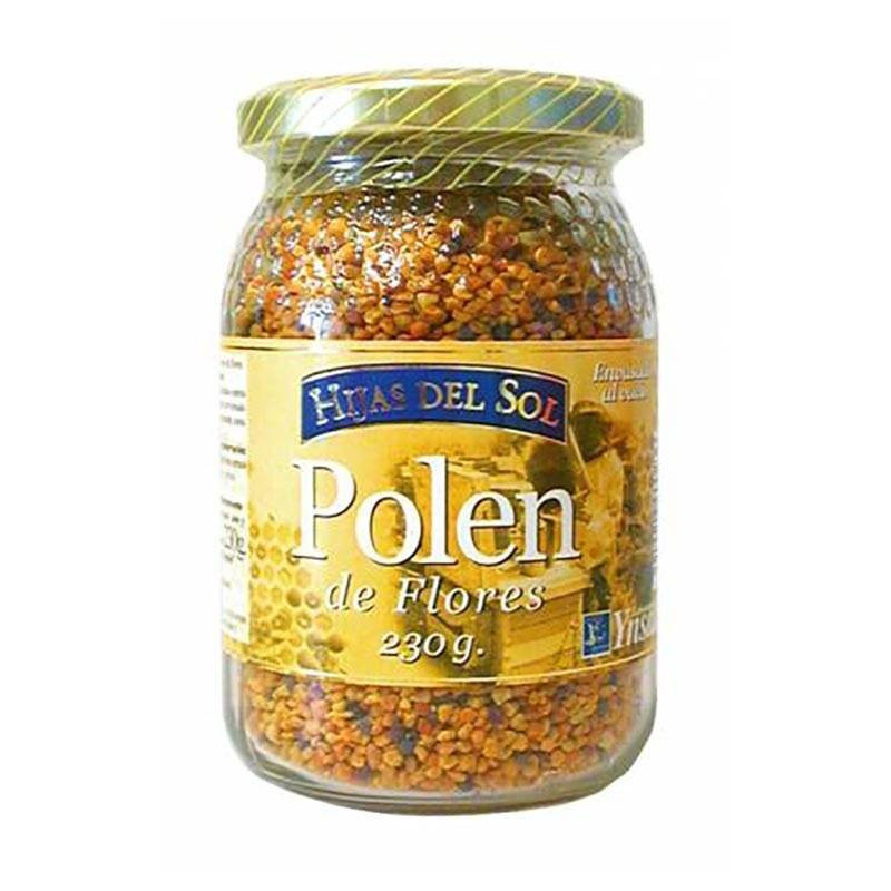 Polen de Flores Grano Frasco 230 g Hijas Del Sol