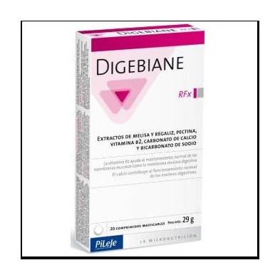 Digebiane RFx 20 Comprimidos Masticables Pileje