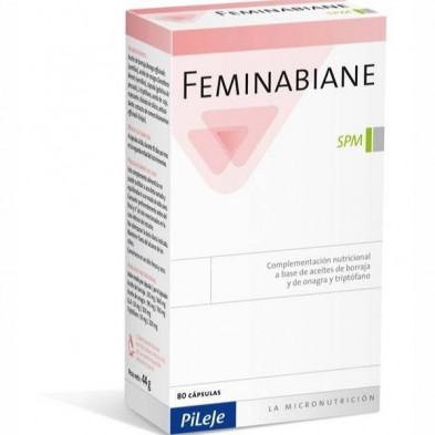 Feminabiane SPM (Ciclo Femenino) 80 Cápsulas Pileje