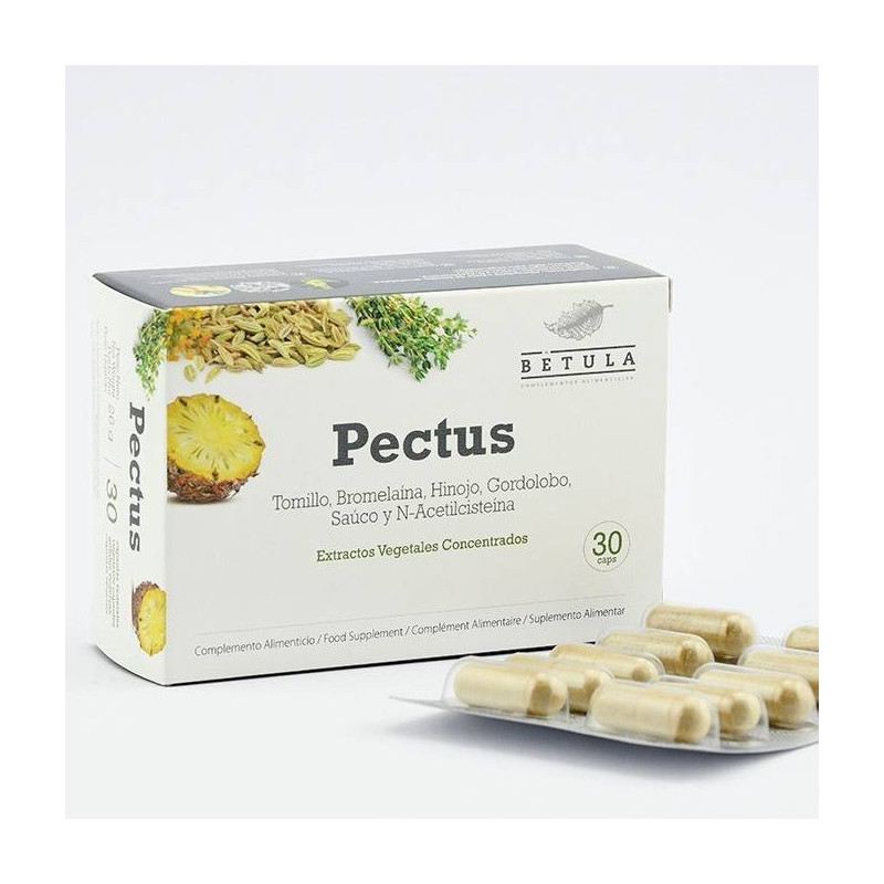 Pectus 30 Cápsulas Betula