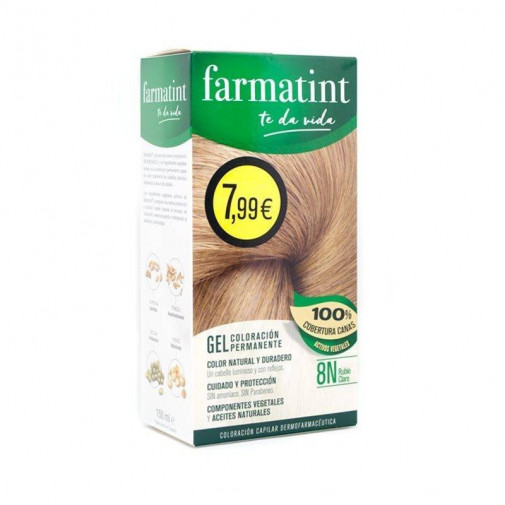 Farmatint 8N Rubio Claro 130 Ml.