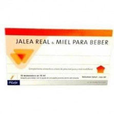 Jalea Real Y Miel Para Beber 10 Ampollas Pileje