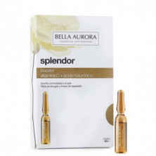 Splendor Booster Vit. C + Acido Hialuronico 5 Ampollas Bella Aurora