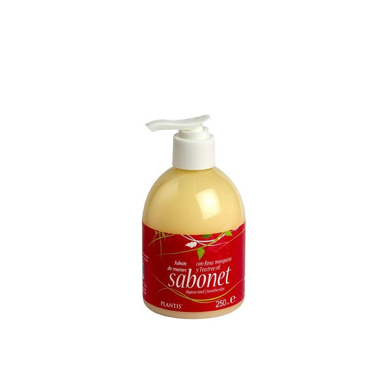 Jabón de Manos Sabonet (Con Rosa Mosqueta y Tea Tree) 250 ml Plantis