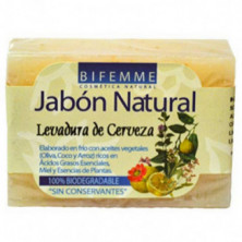 Jabón Natural de Levadura de Cerveza 100 g Bifemme