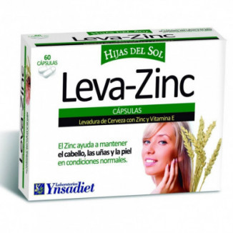 LevaZinc 350 mg 60 Capsulas Hijas Del Sol