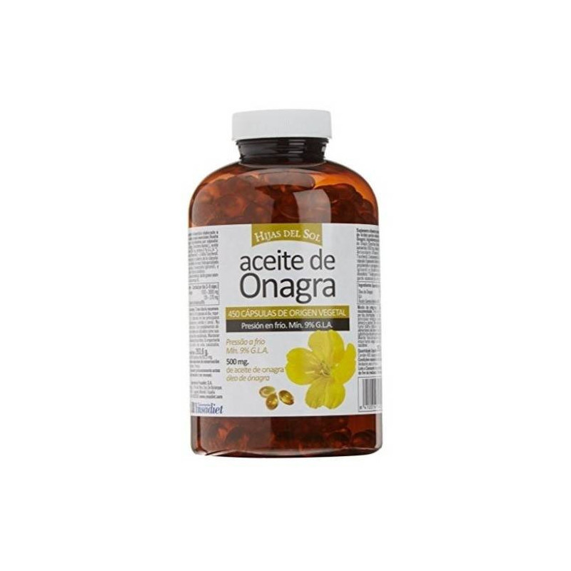 Aceite de Onagra 500 mg 450 Perlas Hijas Del Sol