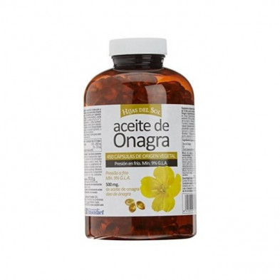 Aceite de Onagra 500 mg 450 Perlas Hijas Del Sol