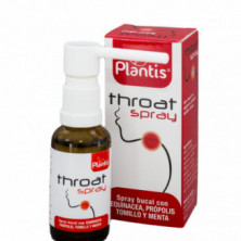 Throat (Spray Bucal con Propoleo, Tomillo, Menta y Equinc.) 30 ml Plantis