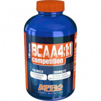 Bcaa 4:1:1 Competition 150 Cápsulas Mega Plus