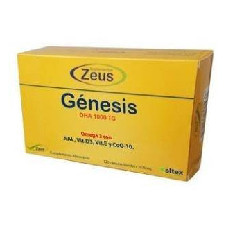 Génesis DHA TG 1000 120 Cápsulas Zeus