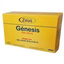 Génesis DHA TG 1000 120 Cápsulas Zeus