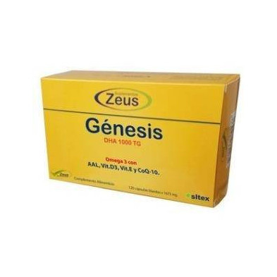 Génesis DHA TG 1000 120 Cápsulas Zeus