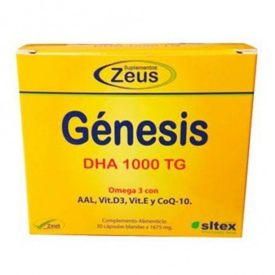 Génesis DHA  30 Cápsulas Zeus