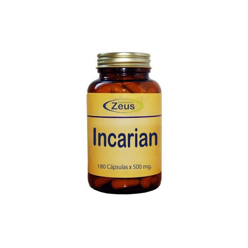 Incarian Uña De Gato 500 mg 180 Cápsulas Zeus