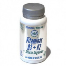 Vitamina D3 + K2 + Silicio Orgánico 90 Cápsulas Ynsadiet