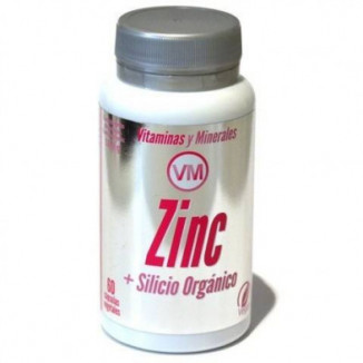 Zinc + Silicio Orgánico 60 Cápsulas Ynsadiet