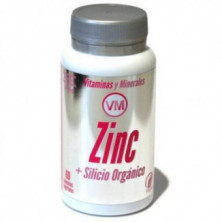 Zinc + Silicio Orgánico 60 Cápsulas Ynsadiet