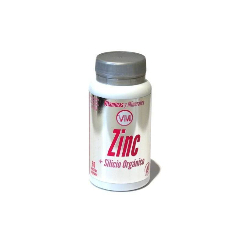 Zinc + Silicio Orgánico 60 Cápsulas Ynsadiet