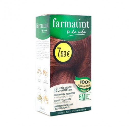 Farmatint 5M Castaño Claro Caoba 130 Ml