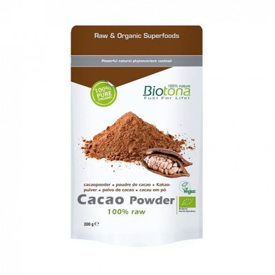 Polvo De Cacao 200 gr Bio Biotona