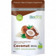 Polvo De Leche de Coco Natural 200 gr Bio Biotona