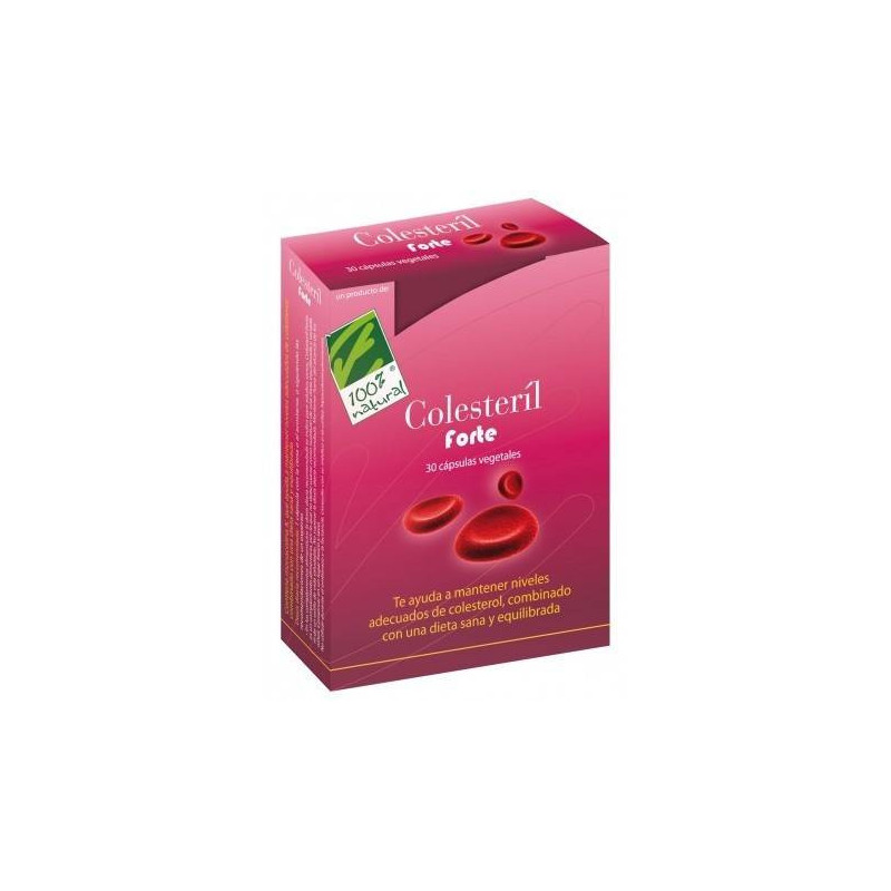 Colesteril Forte 30 Capsulas Vegetales Cien Por Cien Natural